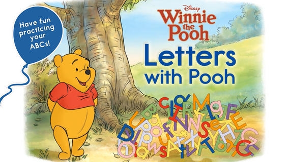 「Letters with Pooh」のスクリーンショット 1枚目