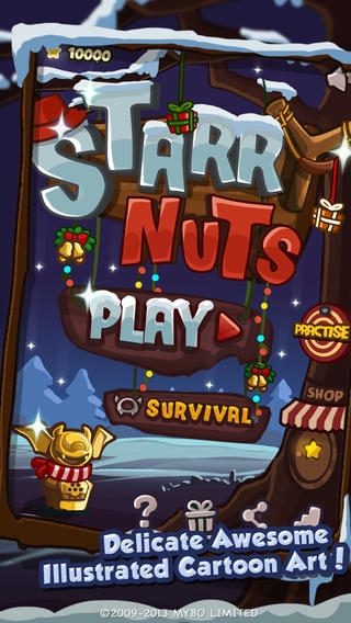 「Starry Nuts (プチプチ大作戦)」のスクリーンショット 2枚目