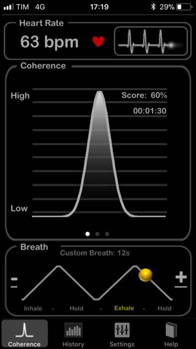 「HeartRate+ Coherence」のスクリーンショット 1枚目