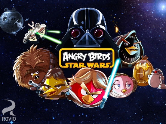「Angry Birds Star Wars HD」のスクリーンショット 1枚目
