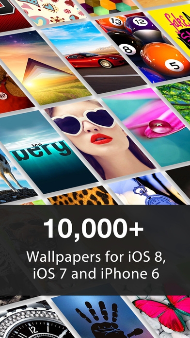 「10,000+ Wallpapers for iPhone 6/6 Plus」のスクリーンショット 1枚目