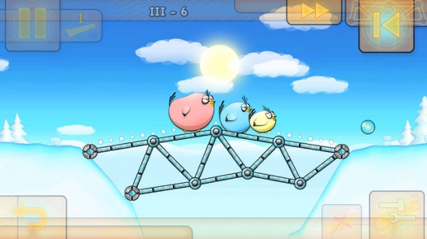 「Fat Birds Build a Bridge! HD」のスクリーンショット 3枚目