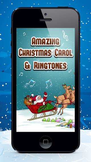 「Amazing Christmas Carols, Musics & Ringtones Collection for Holiday Season」のスクリーンショット 1枚目