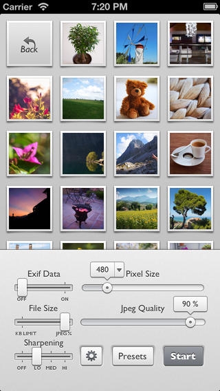「Reduce - Batch Resize Images and Photos for iPhone & iPad」のスクリーンショット 3枚目