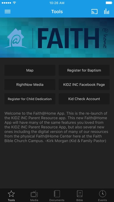 「Faith@Home App」のスクリーンショット 1枚目
