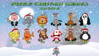 「Puzzle: Christmas animals for toddlers」のスクリーンショット 2枚目