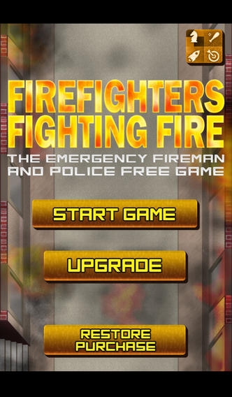 「911緊急消防や警察の無料ゲーム - 火の戦い消防士」のスクリーンショット 1枚目