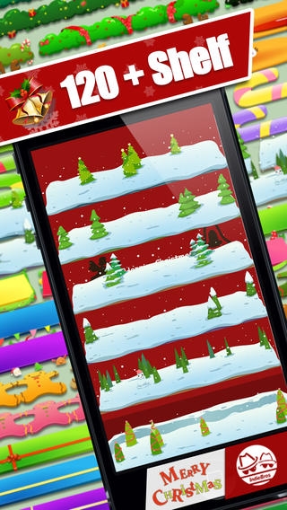「クリスマスホーム画面壁紙ザイナー - iOS 7 Edition」のスクリーンショット 1枚目