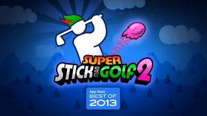 「Super Stickman Golf 2」のスクリーンショット 1枚目