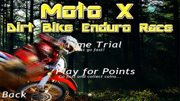 「モトXダートバイクエンデューロレース (Moto x Dirt Bike Enduro Race Pro)」のスクリーンショット 1枚目