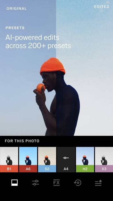 「VSCO: 写真加工・動画編集アプリ」のスクリーンショット 2枚目