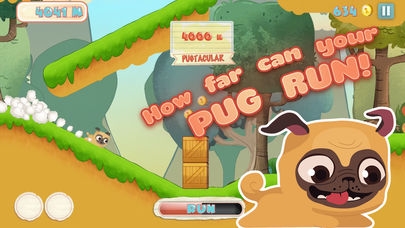 「Pug Run」のスクリーンショット 2枚目