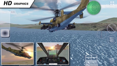 「Black Shark - Combat Gunship Flight Simulator」のスクリーンショット 3枚目