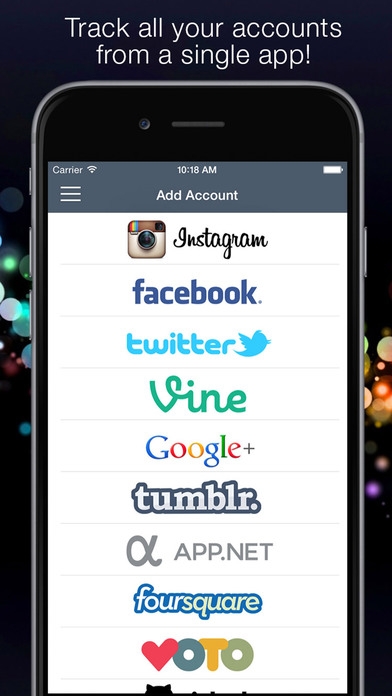 「Followers for Instagram, Twitter, Tumblr」のスクリーンショット 3枚目