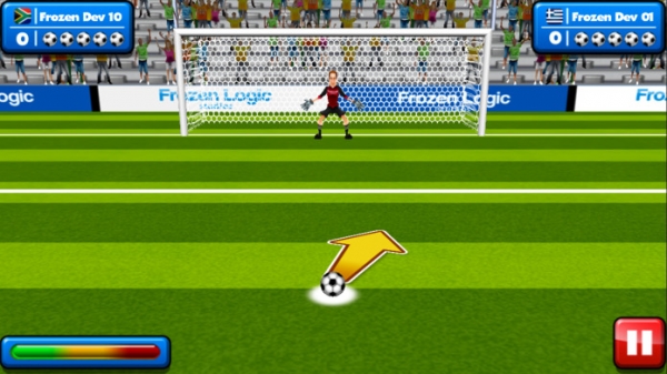 「Soccer Penalty Kicks」のスクリーンショット 3枚目