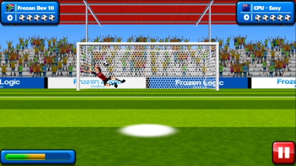 「Soccer Penalty Kicks」のスクリーンショット 2枚目
