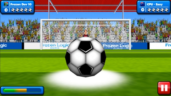「Soccer Penalty Kicks」のスクリーンショット 1枚目