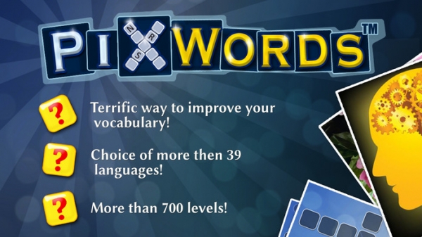 「PixWords™ - Crosswords with Pictures」のスクリーンショット 1枚目