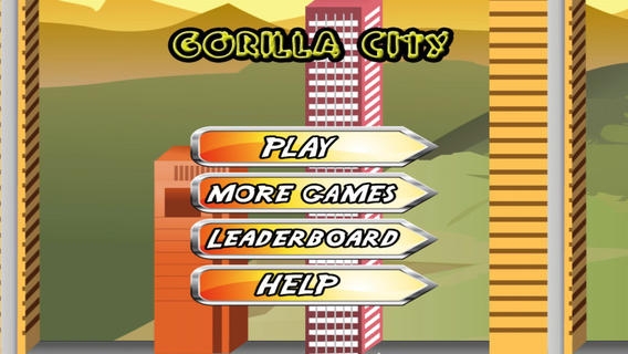「ゴリラ シティ - 実行、ジャンプ、冒険の飛ぶ PRO」のスクリーンショット 3枚目