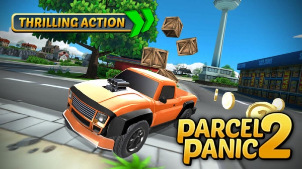 「Parcel Panic 2 - Post Car Racing」のスクリーンショット 1枚目