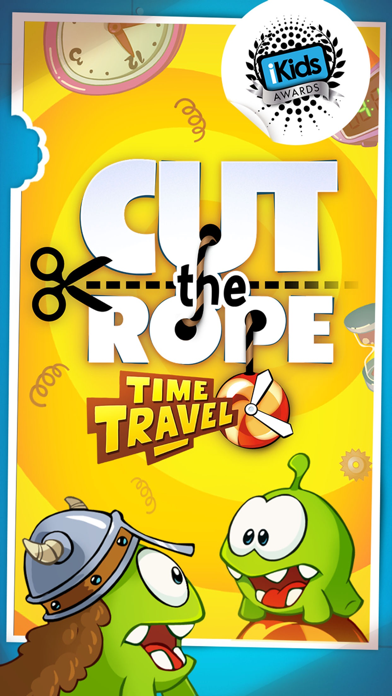 「Cut the Rope: Time Travel GOLD」のスクリーンショット 1枚目