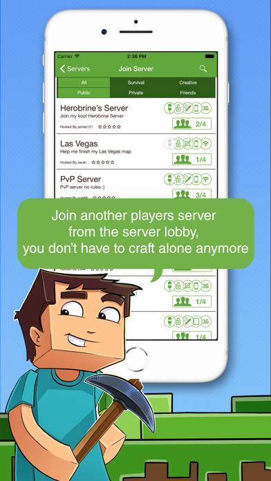 「Multiplayer for Minecraft PE」のスクリーンショット 2枚目
