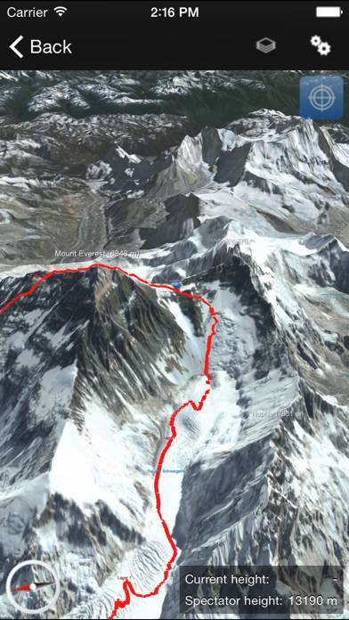 「Mount Everest 3D - エベレスト3Dマウント」のスクリーンショット 1枚目
