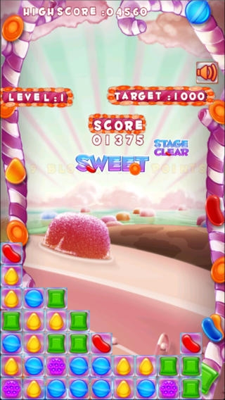 「キャンディのときめき Candizzle - Sweet Smash Puzzle Game」のスクリーンショット 3枚目