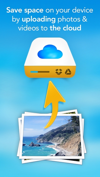 「UploadCam - Camera App for Dropbox and Google Drive」のスクリーンショット 3枚目