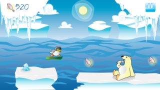 「Racing Tiny Penguin Dash」のスクリーンショット 1枚目