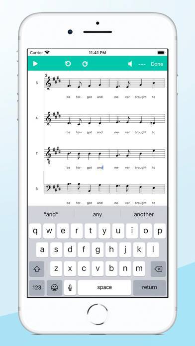 「Score Creator、ソングライター向け楽譜作成アプリ」のスクリーンショット 2枚目