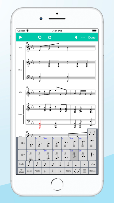 「Score Creator: compose music」のスクリーンショット 1枚目