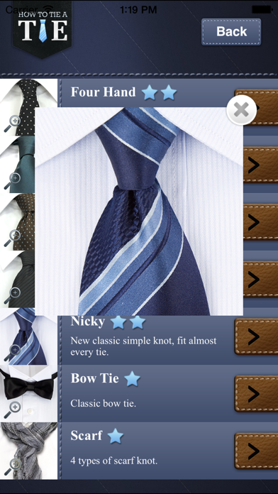 「ネクタイを結ぶ - セクシーになる方法」のスクリーンショット 1枚目