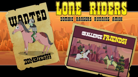 「ローンライダー：逆上して実行ゾンビレンジャーズ (Lone Riders: Zombie Rangers Running Amok)」のスクリーンショット 2枚目