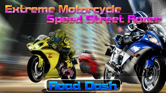 「An Extreme Motorcycle Speed Street Racer Road Dash FREE」のスクリーンショット 1枚目
