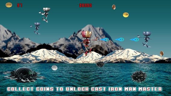 「Cast Iron Robot Wars - Iron Man Shooting Edition」のスクリーンショット 3枚目