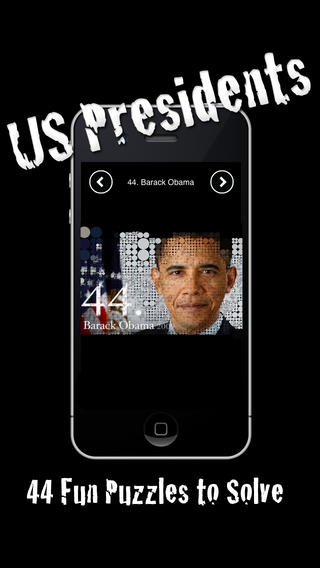 「US Presidents Mosaic Puzzle」のスクリーンショット 1枚目