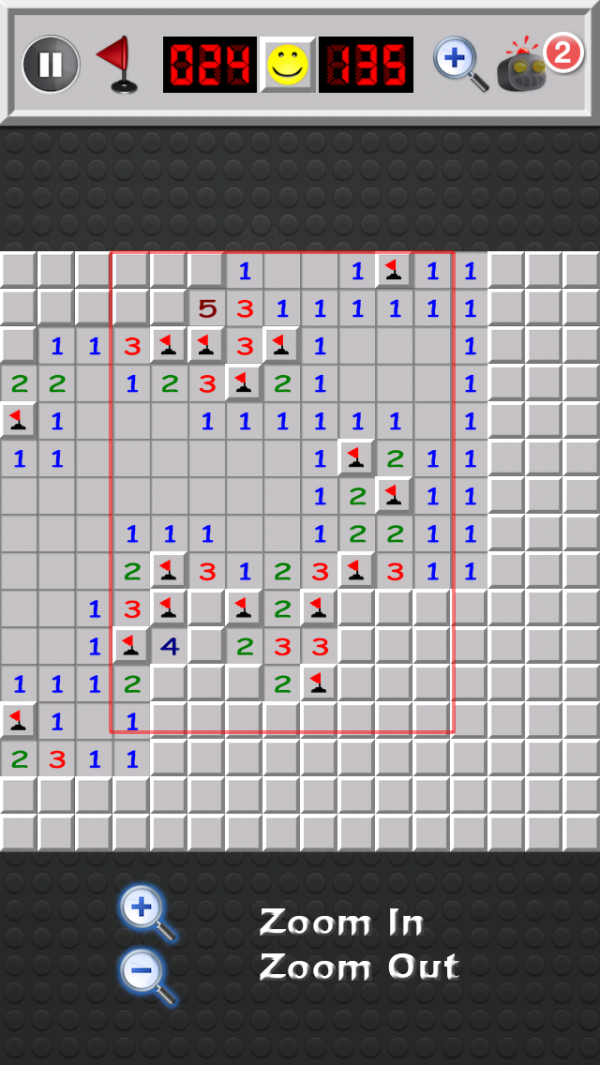 「マインスイーパ Minesweeper Deluxe」のスクリーンショット 3枚目
