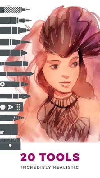 すぐわかる Tayasui Sketches Appliv