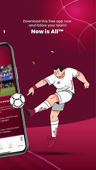 「World Cup App - Live Football」のスクリーンショット 2枚目