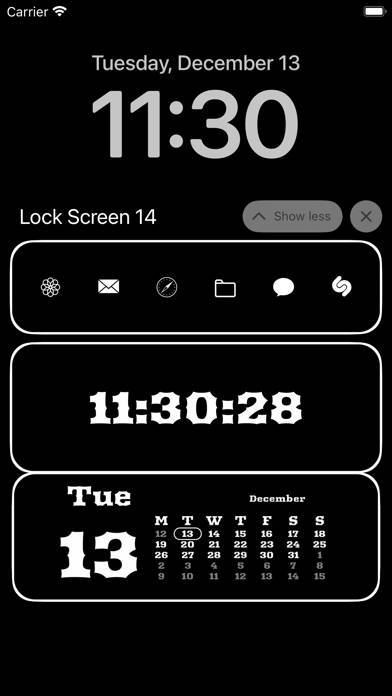 「Lock Screen 14」のスクリーンショット 1枚目