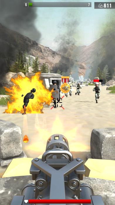 「Infantry Attack: Battle 3D FPS」のスクリーンショット 1枚目