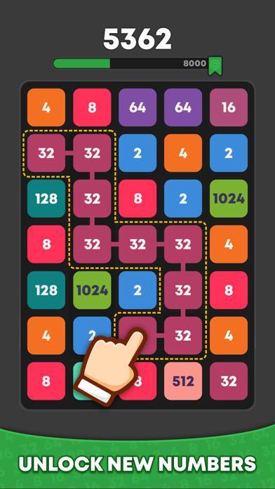 「Number Match - Merge Puzzle」のスクリーンショット 2枚目