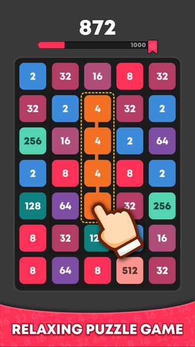 「Number Match - Merge Puzzle」のスクリーンショット 1枚目