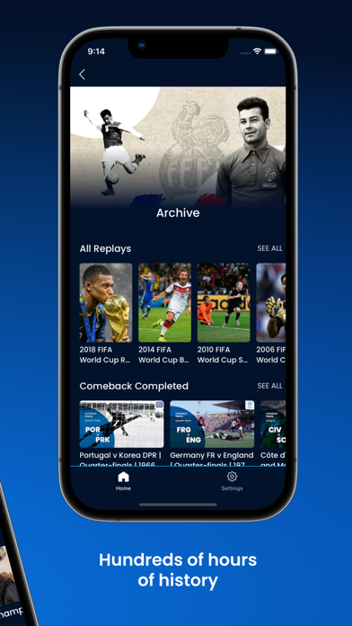 「FIFA+ | Football entertainment」のスクリーンショット 2枚目