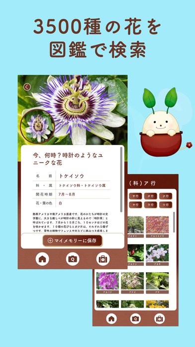 「花の手帖 - プランティー はな・植物の名前を図鑑で検索」のスクリーンショット 2枚目
