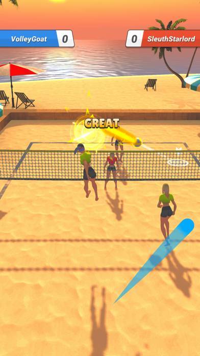 「Beach Volley Clash」のスクリーンショット 2枚目
