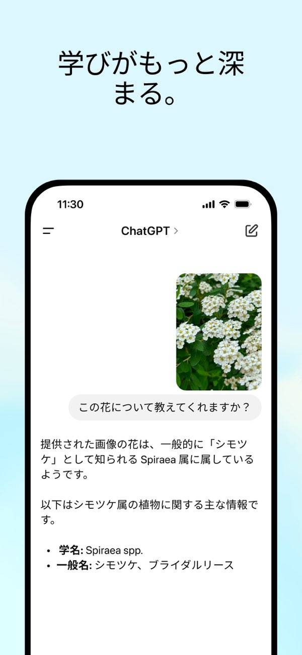 「ChatGPT」のスクリーンショット 4枚目