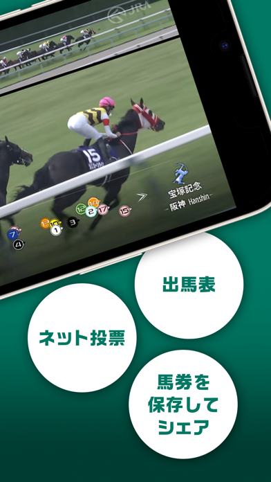 「JRAアプリ【公式】競馬アプリ-ネット投票と連携で馬券購入も」のスクリーンショット 2枚目