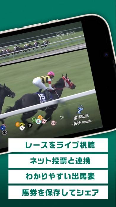 「競馬はJRAアプリ-ネット投票と連携で馬券購入も【競馬中継】」のスクリーンショット 2枚目